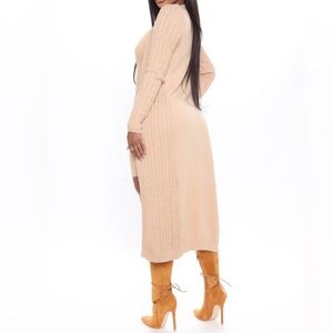 🟠NWT! Alessandra Cable Knit Duster Cardigan in Beige 1X